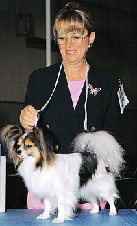 Cynthia Springer of Rocyn Paps & Ch Forevr Burning Memories.